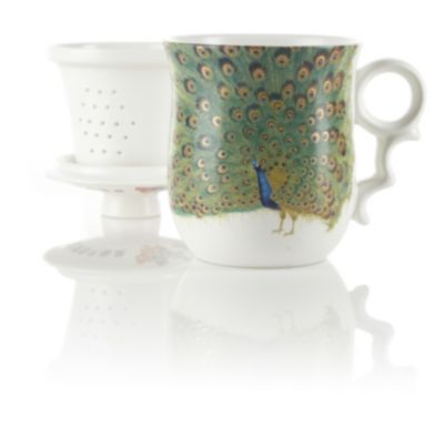 Grand Peacock Infuser Tea Mug